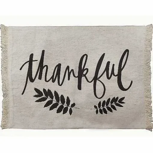 Food Network Thankful Fringe Placemat