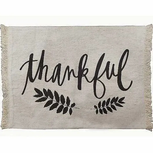 Food Network Thankful Fringe Placemat