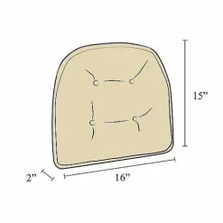 Food Network The Gripper Max Chair Pad