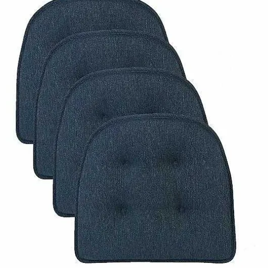 Food Network The Gripper Max Tufted Chair Pad 4-Pk.