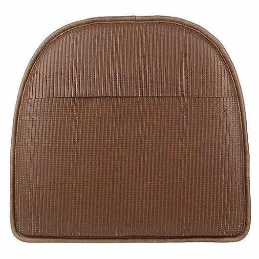 Food Network The Gripper Faux-Leather Chair Pad