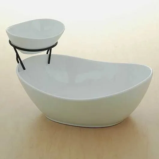 Food Network Tiered Chip & Dip Set