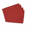 Food Network Wabash Bordeaux Placemat 4-Pk.