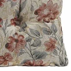 Food Network Watercolor Floral Chair Pad
