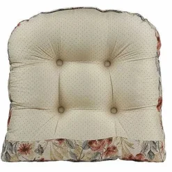 Food Network Watercolor Floral Chair Pad