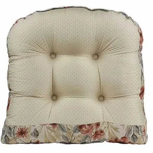 Food Network Watercolor Floral Chair Pad