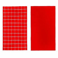 Food Network Windowpane Grid Kitchen Towel 2-Pk.