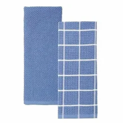 Food Network Windowpane Grid Kitchen Towel 2-Pk.