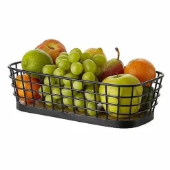 Food Network Wire & Wood Basket