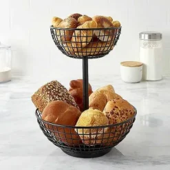 Food Network Wire 2-Tier Basket