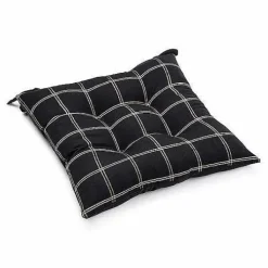 Food Network Woven Grid Chair Pad