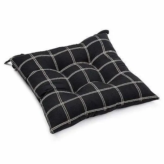 Food Network Woven Grid Chair Pad