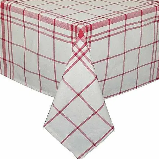Food Network Woven Plaid Picnic Tablecloth